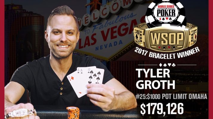 Tyler Groth Wins 2017 World Series of Poker $1,000 Pot-Limit Omaha ...