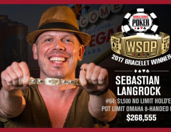 Sebastian Langrock Wins 2017 World Series of Poker $1,500 NLHE/PLO Event
