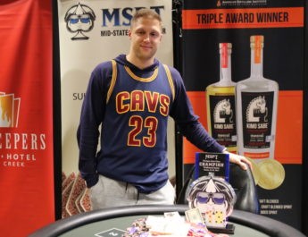 Chris Meyers Wins Largest Poker Tournament in Michigan History, Grabs Lead in MSPT Player of the Year Race
