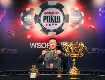 Zhou Yun Peng Wins WSOP China Main Event For $367,000
