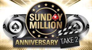 Book your seat in the $10 million guaranteed Sunday Million Anniversary... Take 2