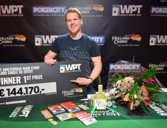 Rens Feenstra Plays For The Wpt Amsterdam Double Dutch