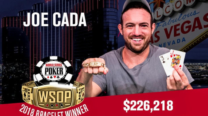 Joe Cada Wins 2018 World Series of Poker $3,000 No-Limit Hold'em Shootout