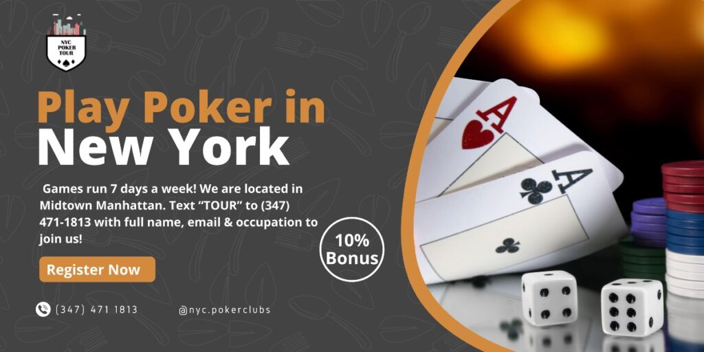 NYC Poker Clubs Play Poker in New York NYC Poker Tour